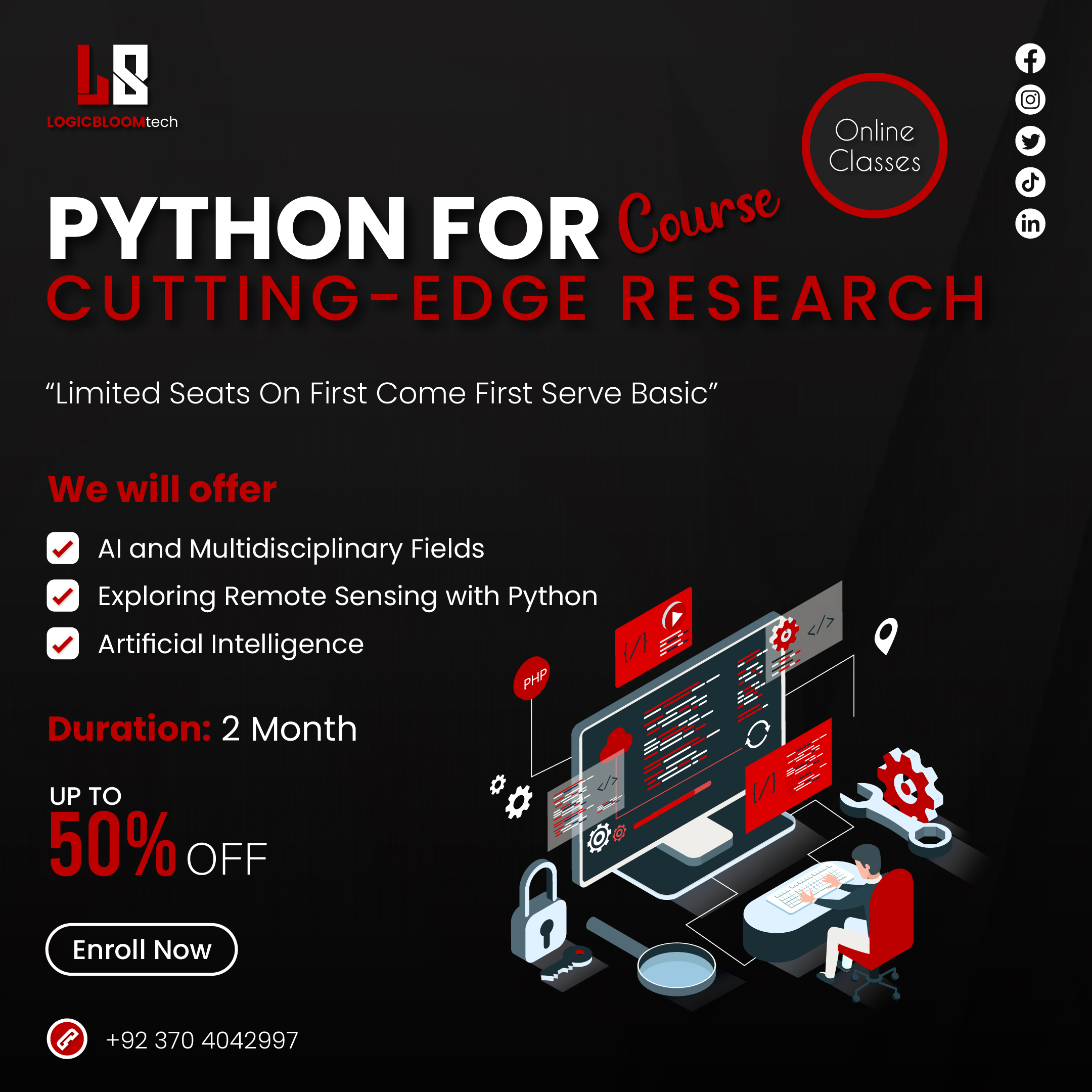 Python for Cutting-Edge Research: AI and Multidisciplinary Fields